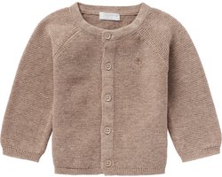 Noppies Naga Knit Vestje Taupe Melange Mt. 68