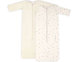 Puckababy Bag 4 Seasons slaapzak baby (6m-2.5j) - Hearts Confetti - TOG 0.25-2.0 - 4 seizoenen