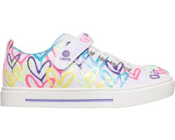 Skechers TWINKLE SPARKS-LOVE MEDLEY Meisjes Sneakers - Wit