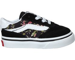 Vans Brooklyn Slip-On Sneakers - Meisjes - Zwart - Maat:25
