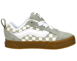 Vans Knu Skool Elastic Lace Klittenband Laag - Groen - Maat 23.5