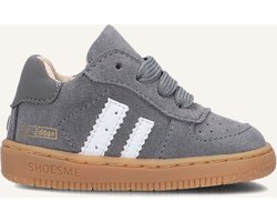 Baby | Babysneakers | Jongens | Grey | Leer | Shoesme | Maat 21