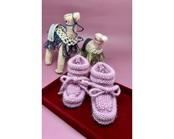 Baby slofjes - handgemaakte baby slofjes - slofjes - baby sokjes - baby schoentjes - babyslofjes - sloffen - wol - wollen slofjes - baby kleding meisjes - baby kleding jongens - wollen slofjes - baby accessoires - babykleding -