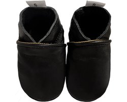 Baby Steps babyslofjes Plain Black Medium