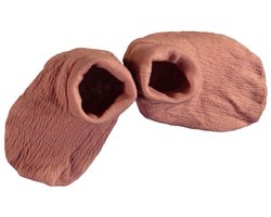Babylook Crepe Slofjes - Newborn - Rose Tan