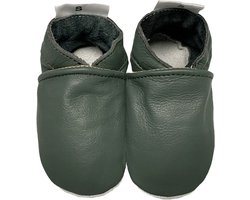 BabySteps babyslofjes Effen Groen maat 18/19