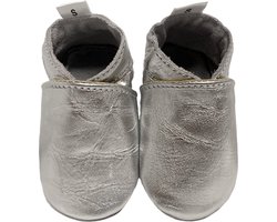 BabySteps babyslofjes Effen Zilver maat 20/21