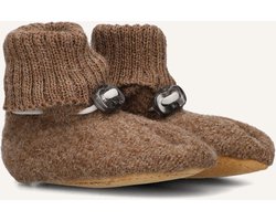 Bergstein Cozy Baby Slofjes Unisex - Bruin - Maat 20/21