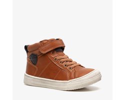 Blue Box hoge jongens sneakers cognac - Maat 23 - Uitneembare zool