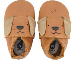 Bobux Soft Soles - Baby Slofjes Leer - Little Pup Caramel - Maat 18