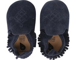 Bobux - Soft Soles -  Suede Moccasin Navy - L