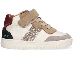 BunniesJR 225653-484 Meisjes Hoge Sneakers - Multicolor - Leer - Veters