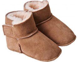 Fellhof - Baby slofjes - Bruin - Maat 16-17