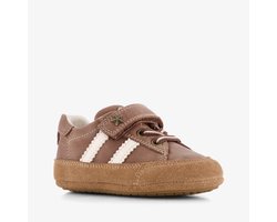 Groot leren babyschoenen bruin - Maat 21 - Uitneembare zool - In cadeauverpakking