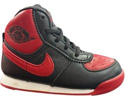 Nike - Baby Jordan '85 - Sneakers - Baby - Zwart/Rood - Maat 19.5