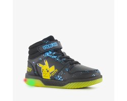 Pokemon hoge jongens sneakers met lichtjes zwart geel - Maat 27