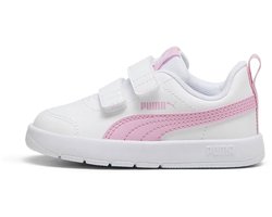 Puma Courtflex V3 V Schoenen Wit,Roze EU 27 Jongens,Meisjes