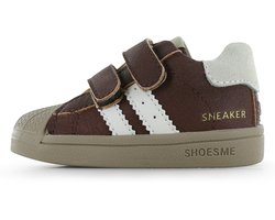 Shoesme donkerbruin sneakertje met stootneus