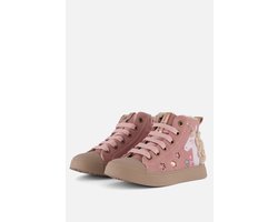 Shoesme Sh25w035 Sneakers Meisjes - Leren Sneaker - Roze - Maat 23