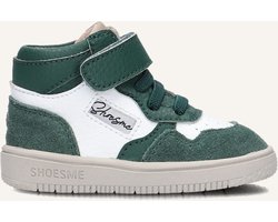 Shoesme wit-groen sneakertje