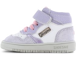 Shoesme wit-lila sneakertje