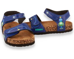 Sj Jongens Sandaal | Blauw | Maat: 26