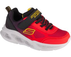 Skechers Meteor-Lights - Krendox 401495N-RDBK, voor een jongen, Rood, Sneakers,Sportschoenen, maat: 26