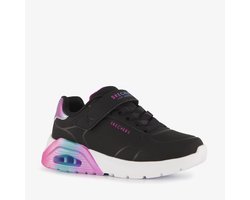 Skechers Uno Lite 2.0 meisjes sneakers zwart roze - Maat 27 - Extra comfort - Memory Foam