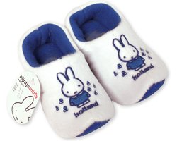 Slofje klomp Nijntje blauw & wit | maat 16/19