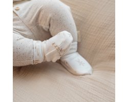 Slofjes - Wit - Newborn Naturals - Baby Bunny-62-74