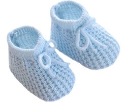 Soft Touch Babyslofjes New Born 0-3 Maanden Jongens Blauw