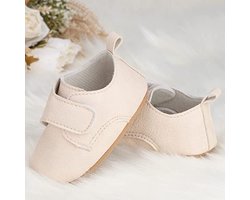 Steppies - Babyschoentjes PU Leer - Beige - 6-12 maanden - Maat 18-19