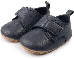 Steppies - Babyschoentjes PU Leer - Donkerblauw - 12-18 maanden - Maat 20-21