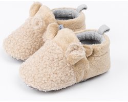 Steppies - Babyslofjes met Antislip - Beige - 12-18 maanden - Maat 20-21