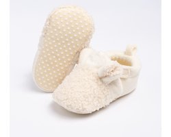 Steppies - Babyslofjes met Antislip - Ivory - 12-18 maanden - Maat 20-21