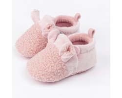 Steppies - Babyslofjes met Antislip - Roze - 12-18 maanden - Maat 20-21