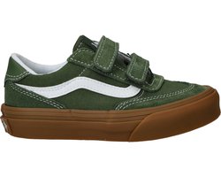 Vans Brooklyn LS V Gum Sneakers - Jongens - Groen - Maat:27