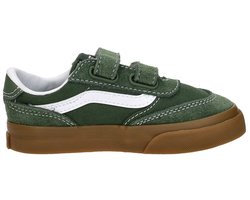 Vans Brooklyn LS V Klittenband Laag - Groen - Maat 25