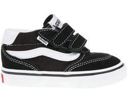Vans Brooklyn Mid V SUEDE/CANVAS BLACK/WHITE Unisex Sneakers - Black/White