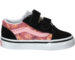Vans Old Skool klittenband Sneakers - Meisjes - Roze - Maat:25