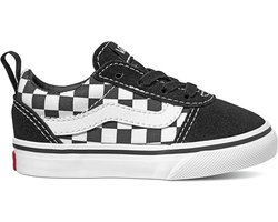 VANS TD Ward Slip-On (CHECKERED) BLACK/TRUE WH -Maat 21