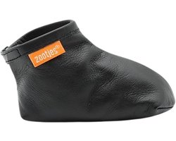 Zootjes - babyslofjes – Magic Black - bio leer - Maat L