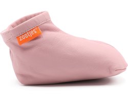 Zootjes - babyslofjes - soft pink - bio leer