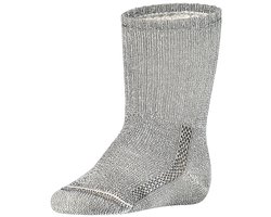 2-Pack Zachte Merino Wollen Baby Sokjes 80% Wol S1 - Unisex - Grijs - 0-4 Maanden