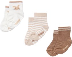 3-pack sokken - Zand - Newborn Naturals - Baby Bunny-44-56