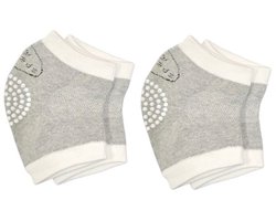 Baby kniebeschermers - grijs + grijs