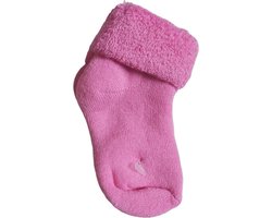 baby sokken donker roze 3-6 mnd