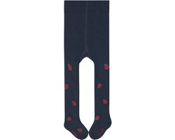 Babys Cute Ladybug dun gedessineerd katoen panty baby space blue - maat 6116