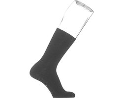 Bonnie Doon - Heren - Sokken - Cotton Sock (2 paar) - Zwart melee/Black heather - 40/46