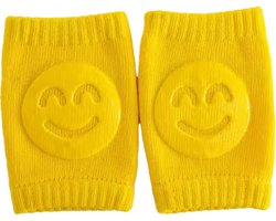 CHPN - Kniebeschermers - Baby kniebeschermers - Kniekussentjes - Geel - 1 paar - Babykniebeschermers - Kruipen - Leren kruipen - Baby veiligheid - Kniesokken